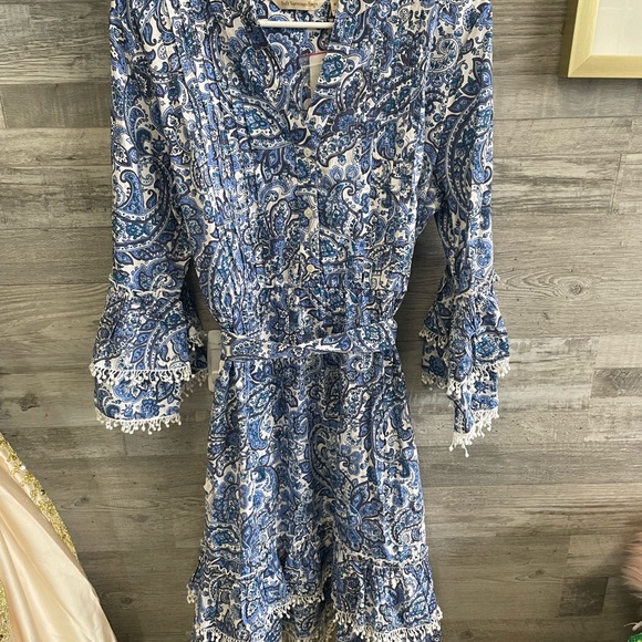 New soft surroundings Adeline short dress sz med - Picture 5 of 7